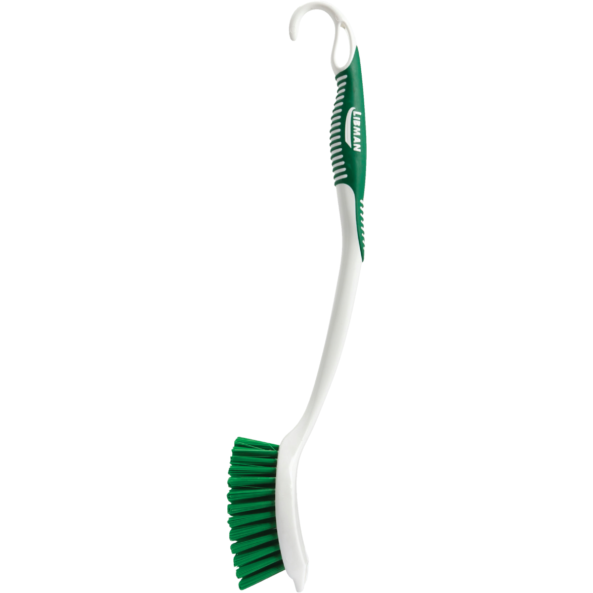 Libman 17.63 In. 95% Recycled PET Water Bottles Sanoprene Handle Scrub Brush Image 3