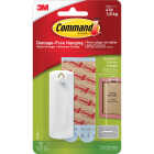Command Sawtooth Picture Hanger, White, 1 Hanger, 2 Strips Image 2