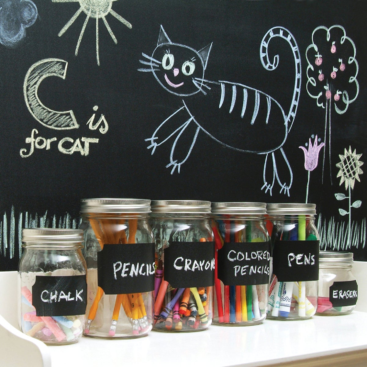 Con-Tact 18 In. x 6 Ft. Chalkboard Self-Adhesive Shelf Liner Image 2