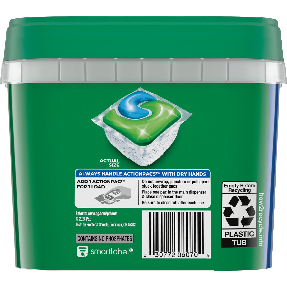 Cascade Complete Fresh Dishwasher Detergent Tabs (43 Count) Image 2