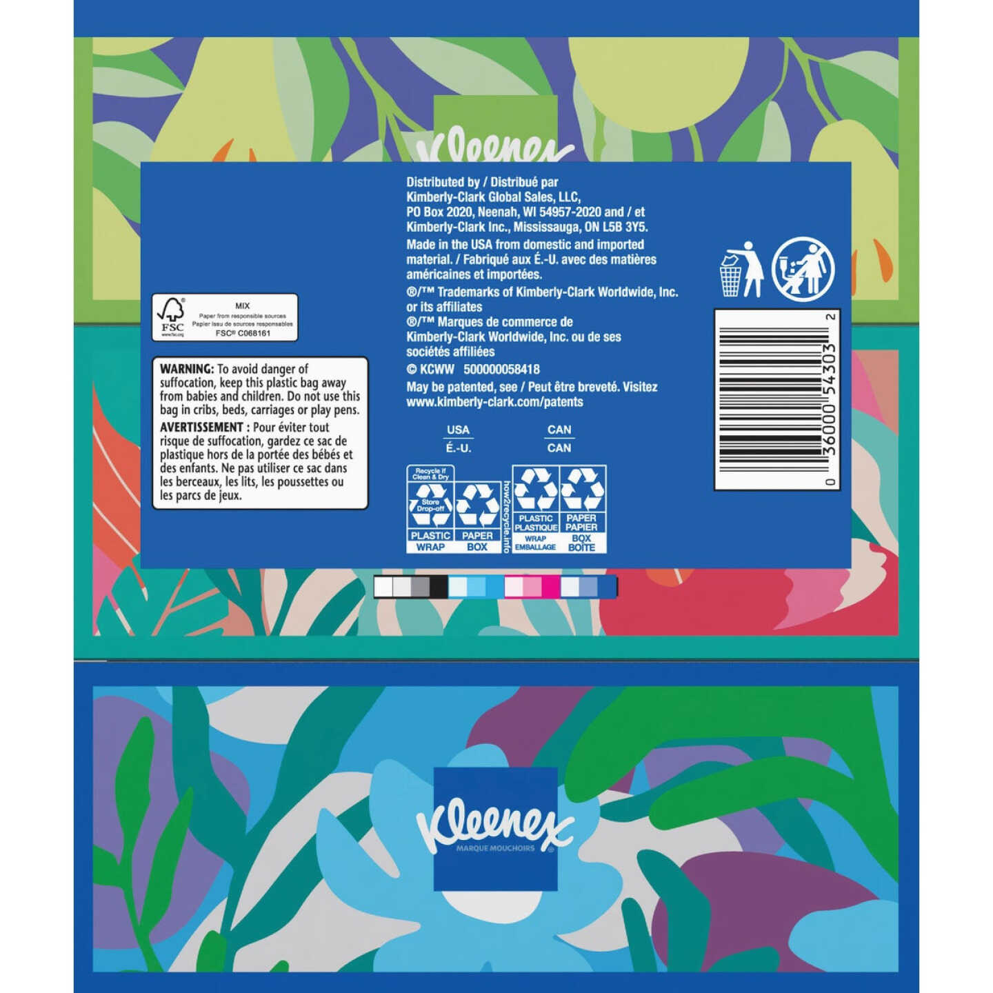 Kleenex Trusted Care 160 Count 2-Ply White Facial Tissue (3-Pack) Image 3