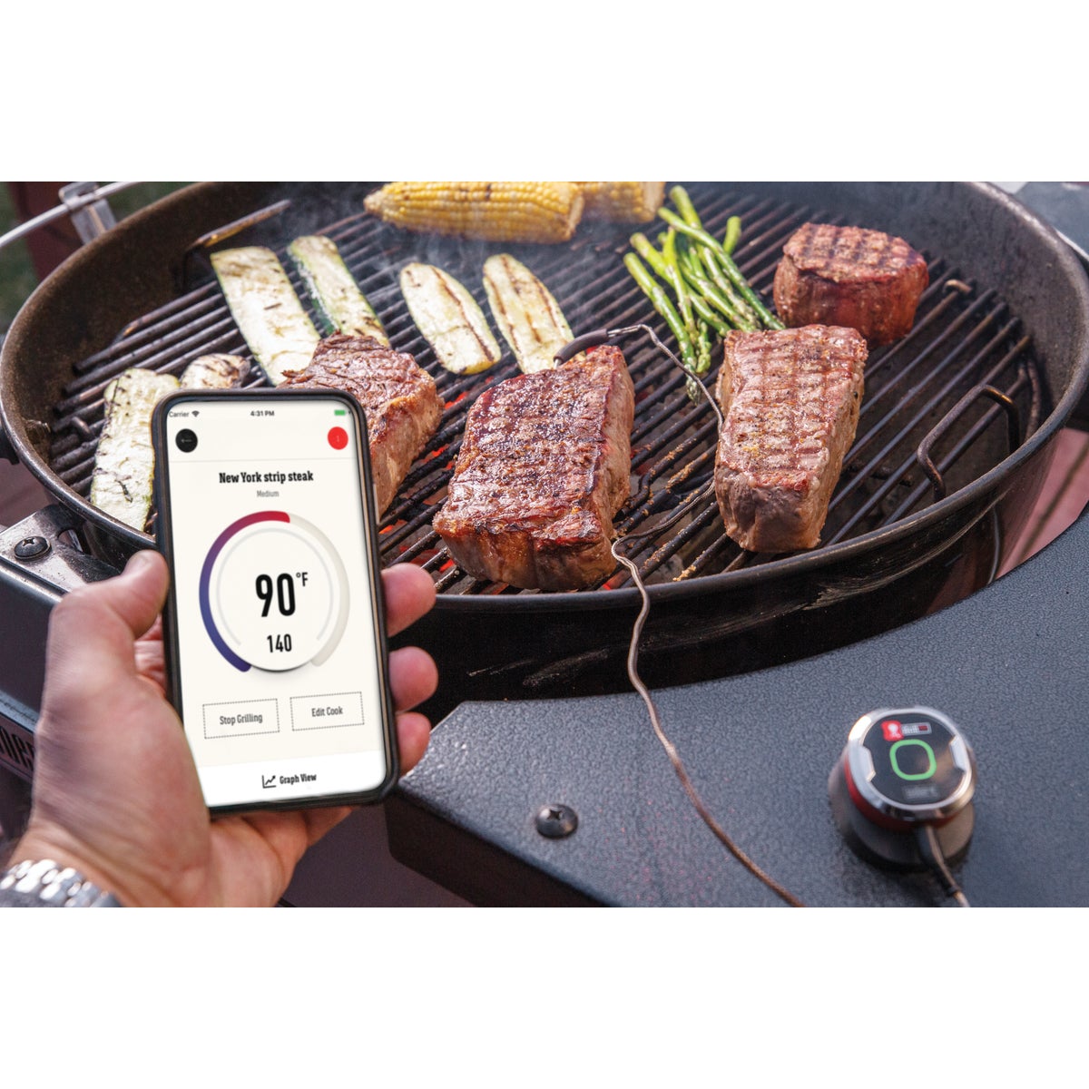 Weber iGrill Mini Bluetooth Thermometer Image 2