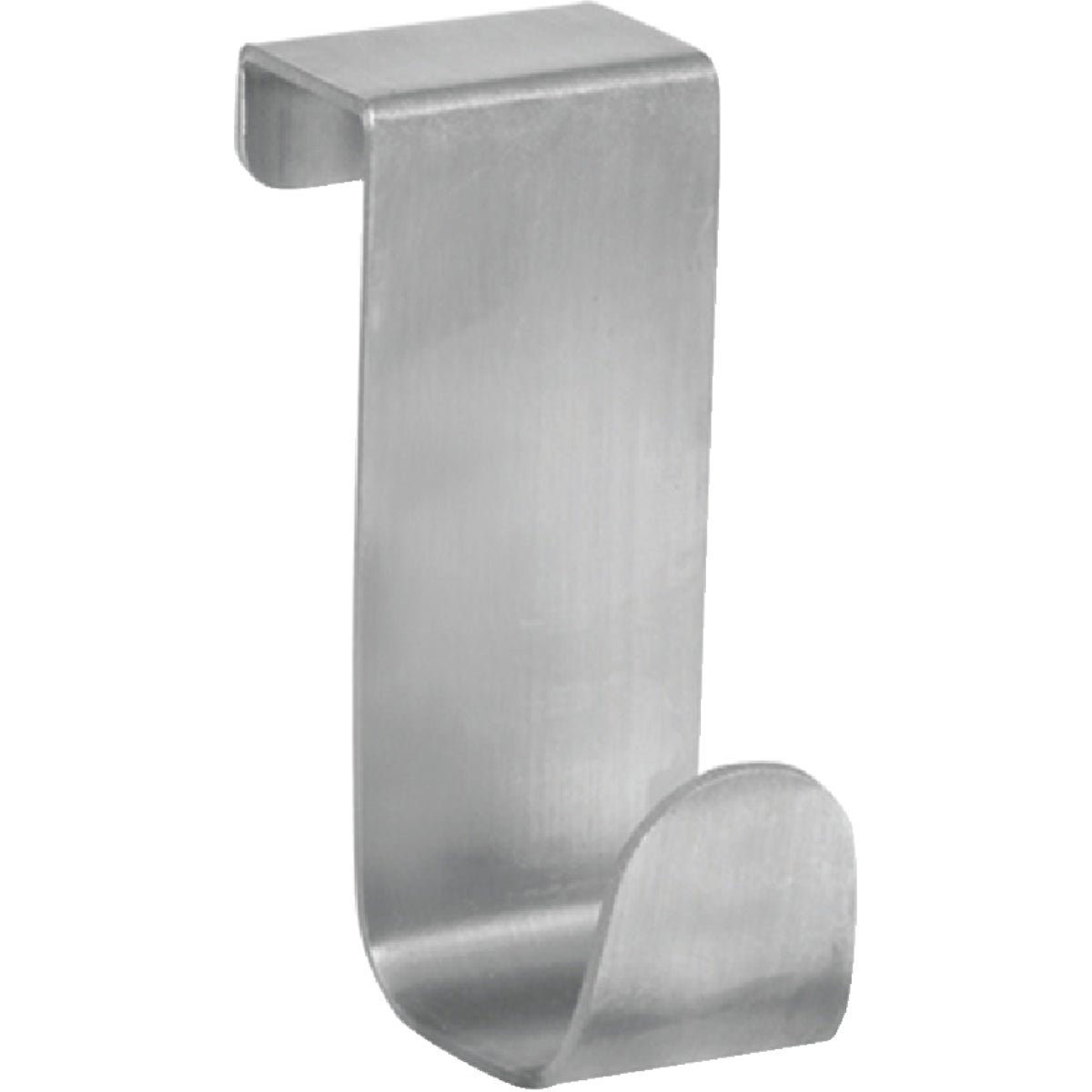 iDesign Forma Stainless Steel 1 In. W. x 3 In. H. x 2.25 In. D. Cabinet Hook