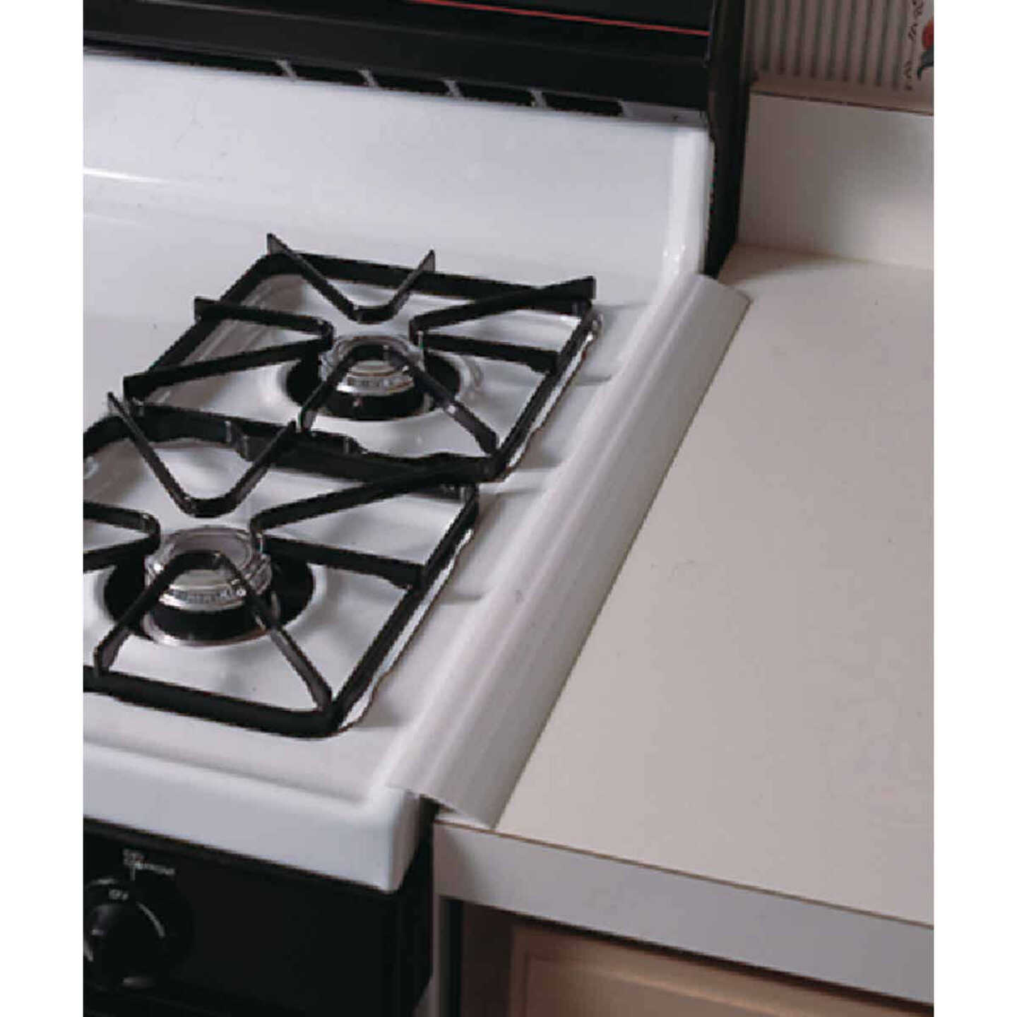 Kleen Seam 2-1/4 In. x 20-1/2 In. Chrome Gap Protector Image 1