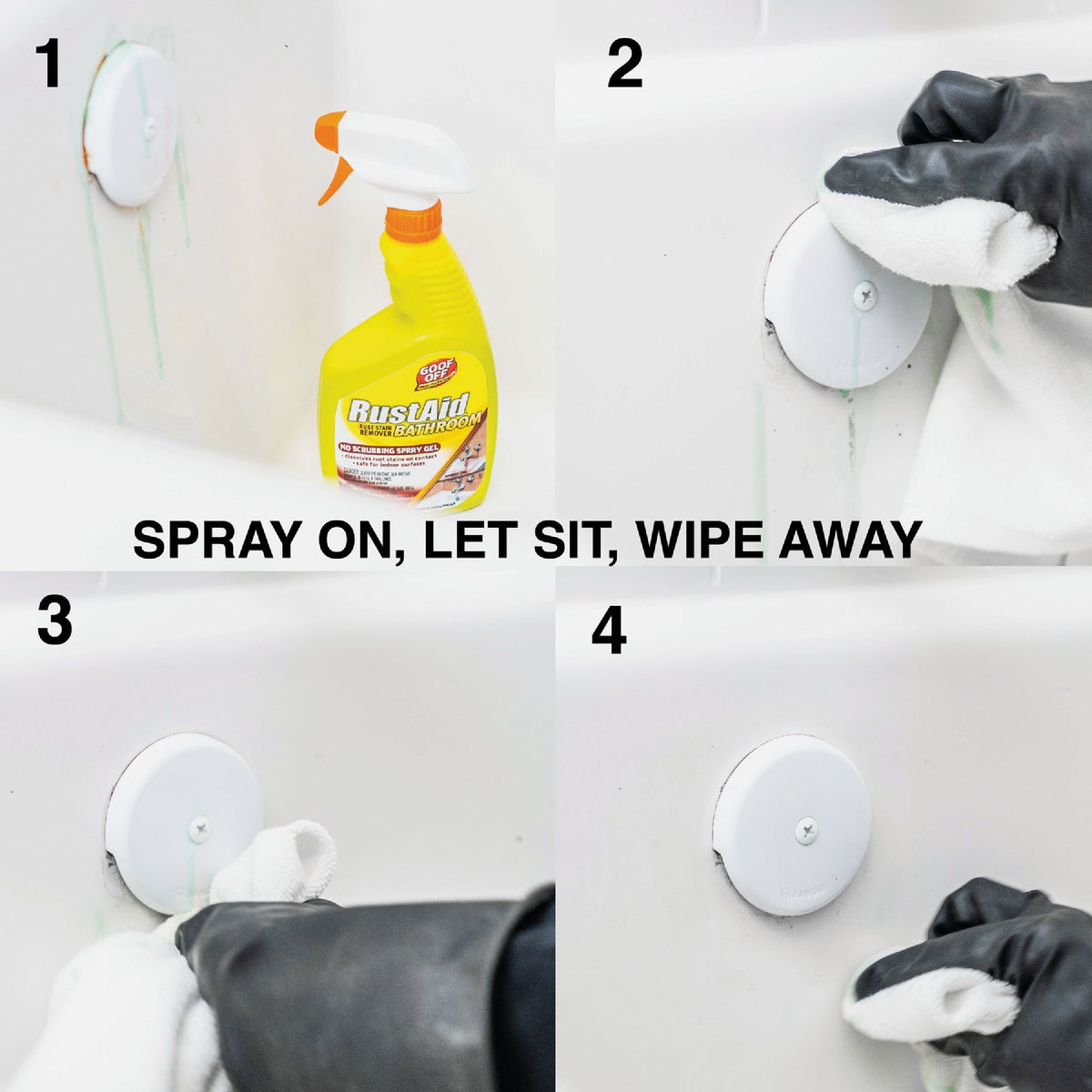 Goof Off RustAid 22 Oz. Rust Stain Remover Image 4