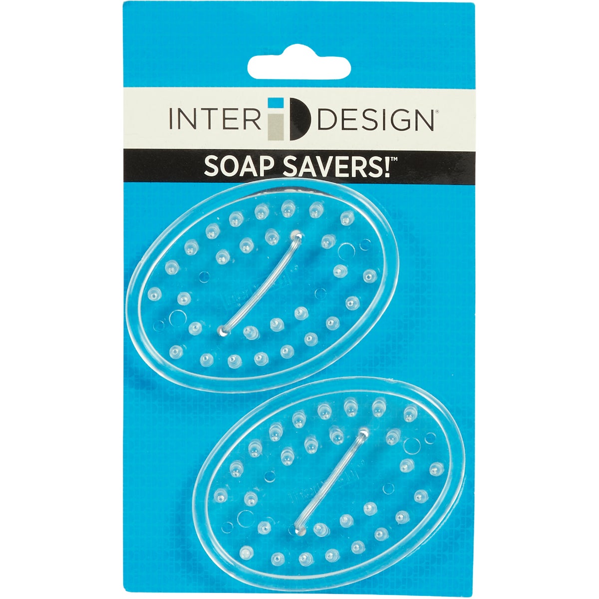iDesign Clear Soap Dish (2-Count) Image 2