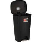 Hefty 12.1 Gal. StepOn Trash Can Image 3