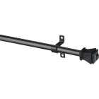 Kenney Amelia 28 In. To 48 In. 7/16 In. Black Standard Cafe Rod Image 1