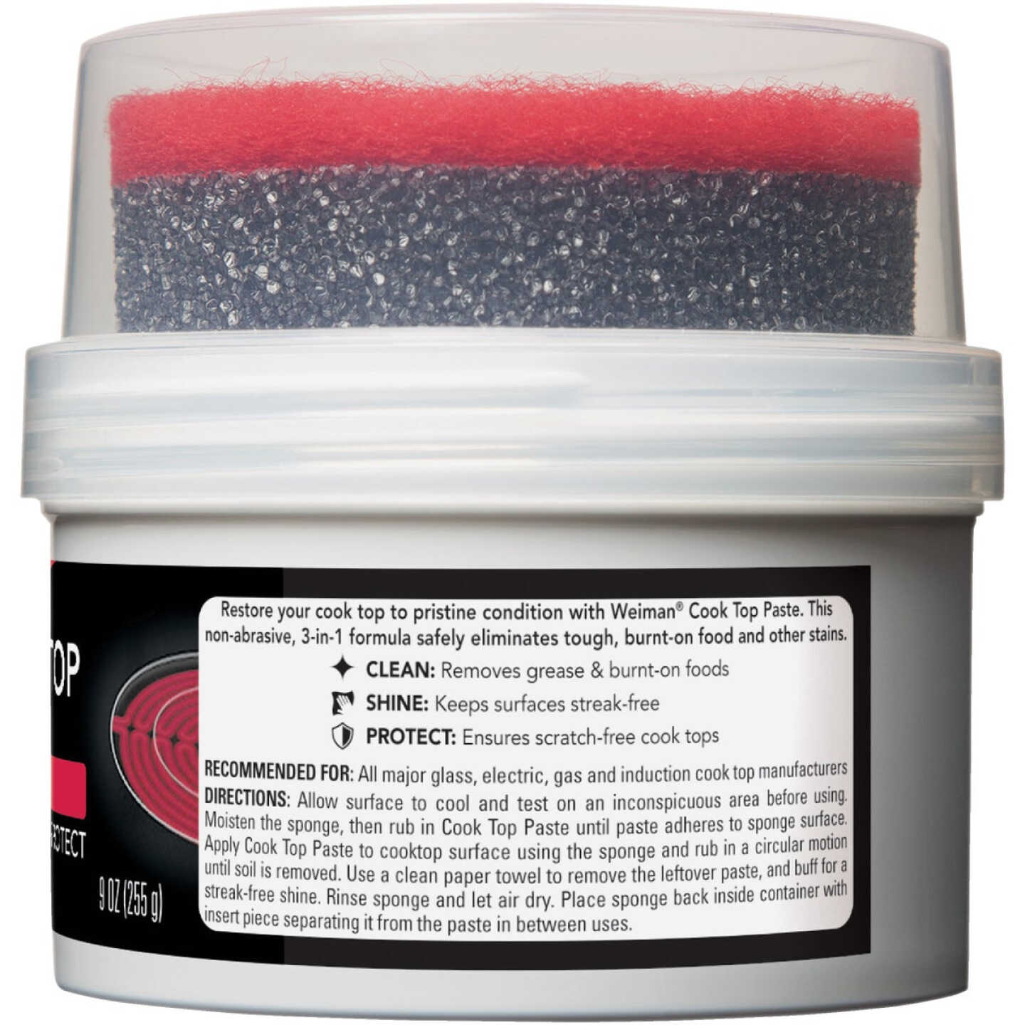 Weiman 9 Oz. Cook Top Clean & Shine Paste Image 3