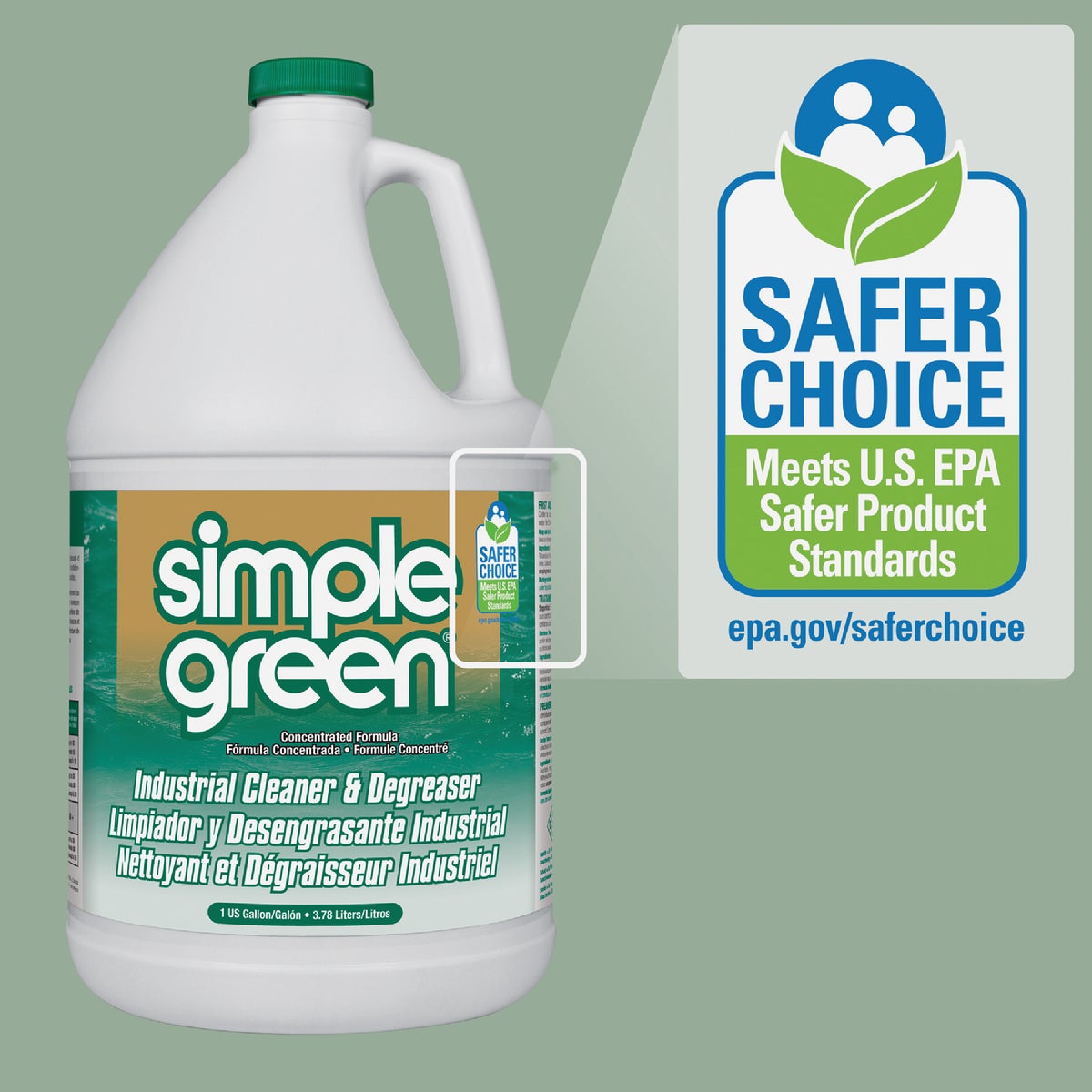 Simple Green 1 Gal. Industrial All-Purpose Cleaner & Degreaser Image 3