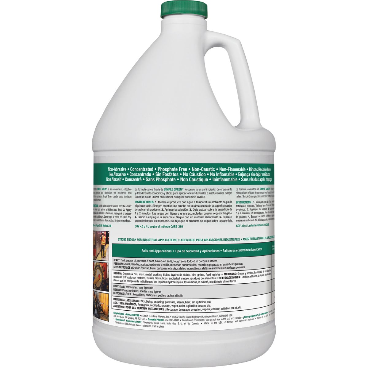 Simple Green 1 Gal. Industrial All-Purpose Cleaner & Degreaser Image 5