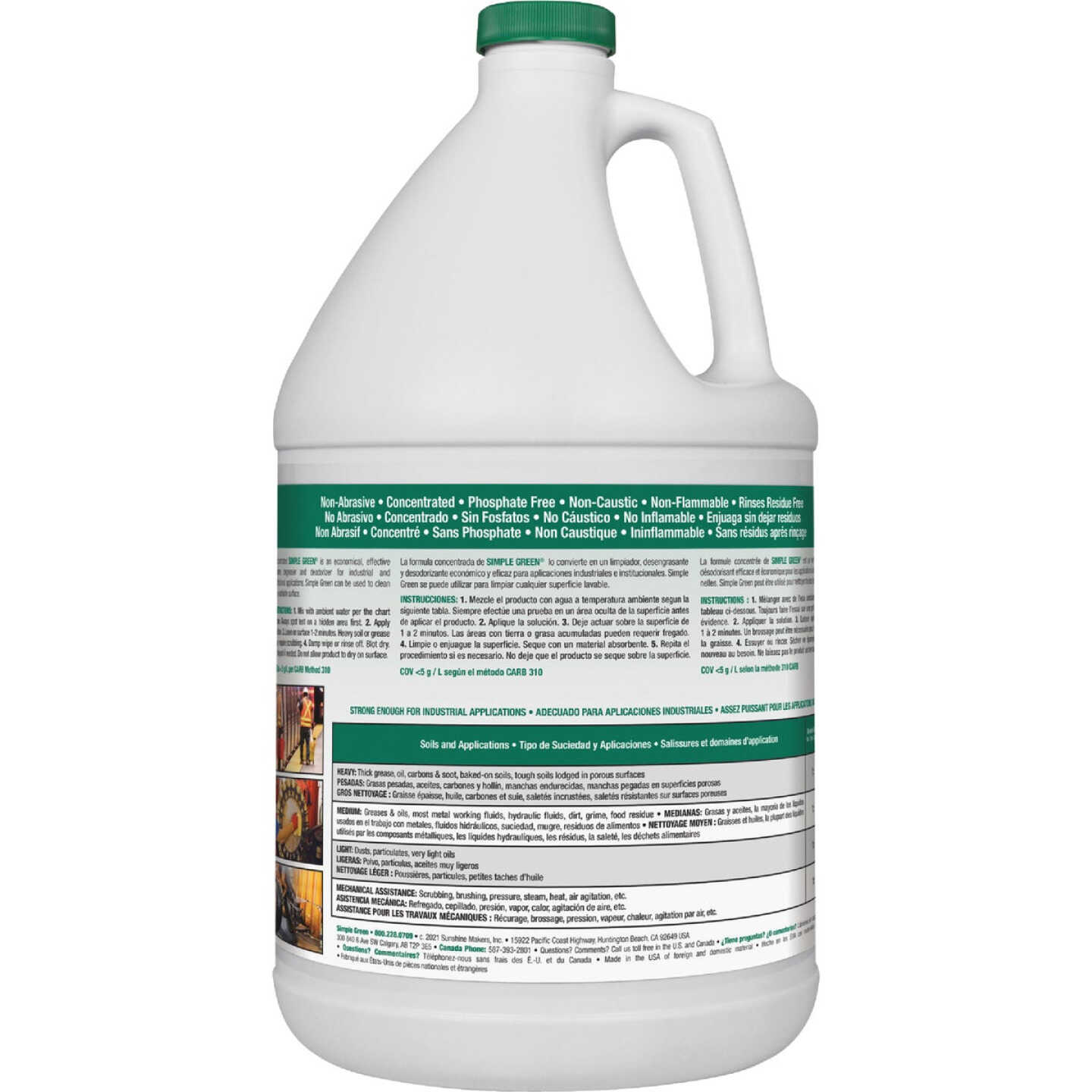 Simple Green 1 Gal. Industrial All-Purpose Cleaner & Degreaser Image 5