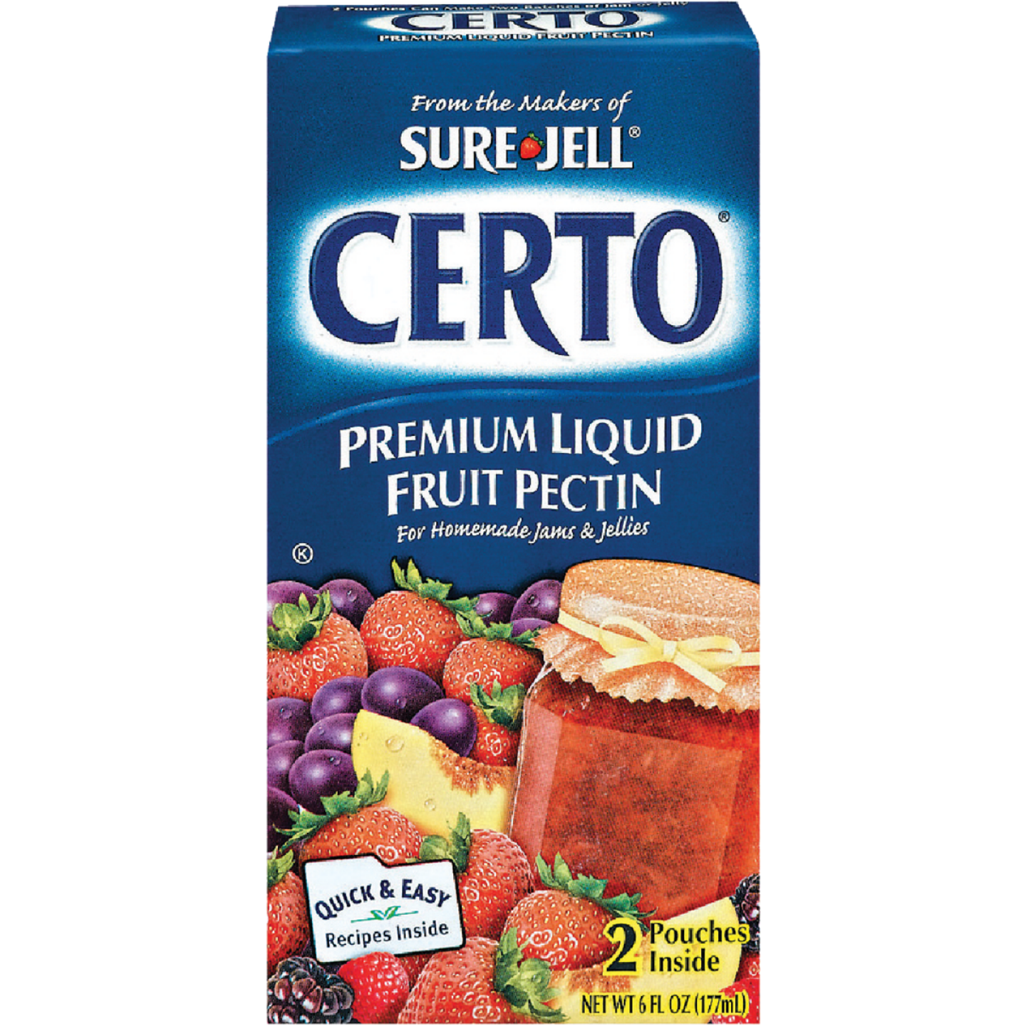 Sure-Jell Certo 3 Oz. Liquid Fruit Pectin (2-Pack) Image 1