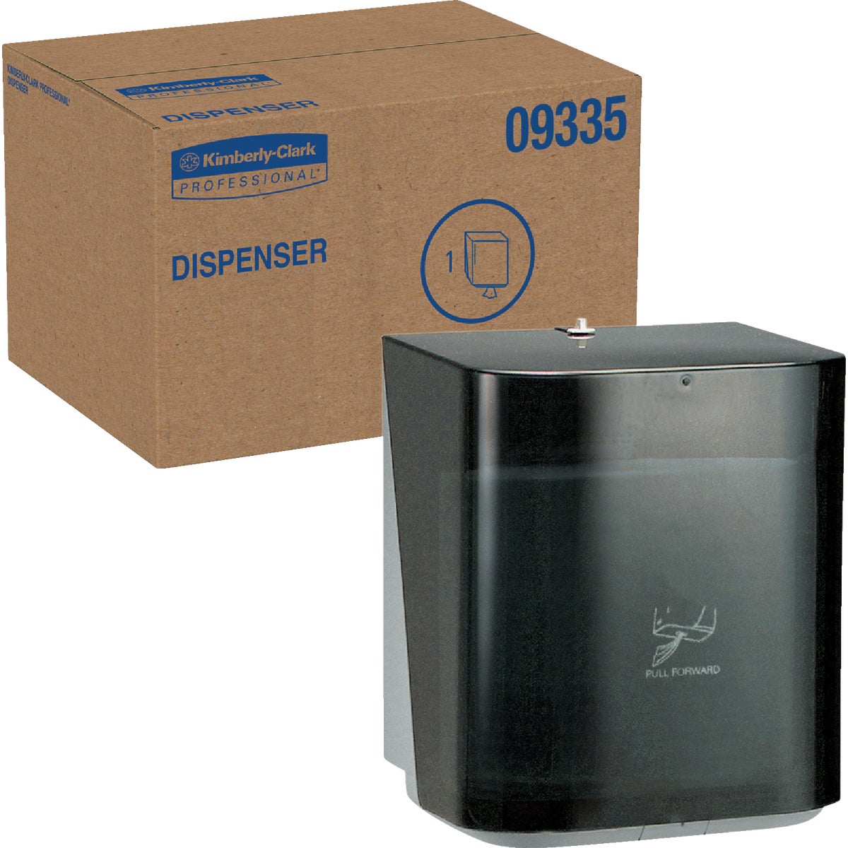 Kimberly-Clark Professional In-Sight Center-Pull Smoke Paper Towel Dispenser Image 3