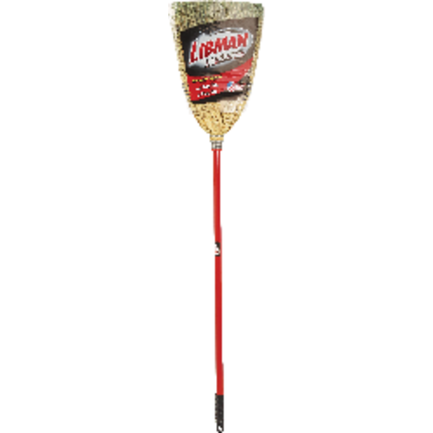 Libman 12.5 In. W. x 58 In. Steel Handle Corn Broom Image 2