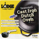 Lodge 5 Qt. Dutch Oven with Cast Iron Lid Image 2