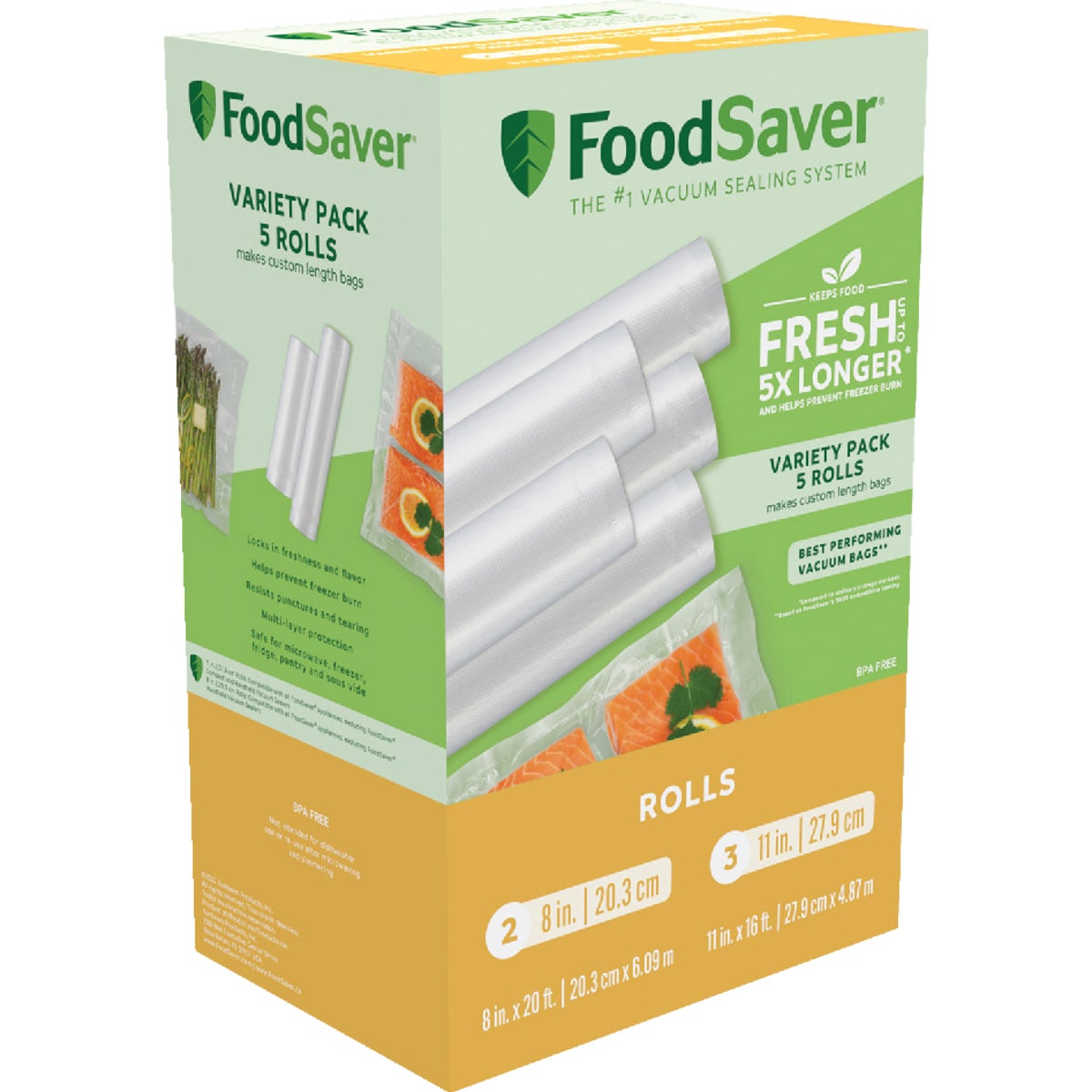 FoodSaver Make Your Own Vacuum Sealer Bags (5-Pack) Image 2