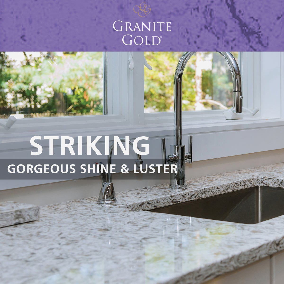 Granite Gold 24 Oz. Clean & Shine Granite Cleaner and Polish Image 3
