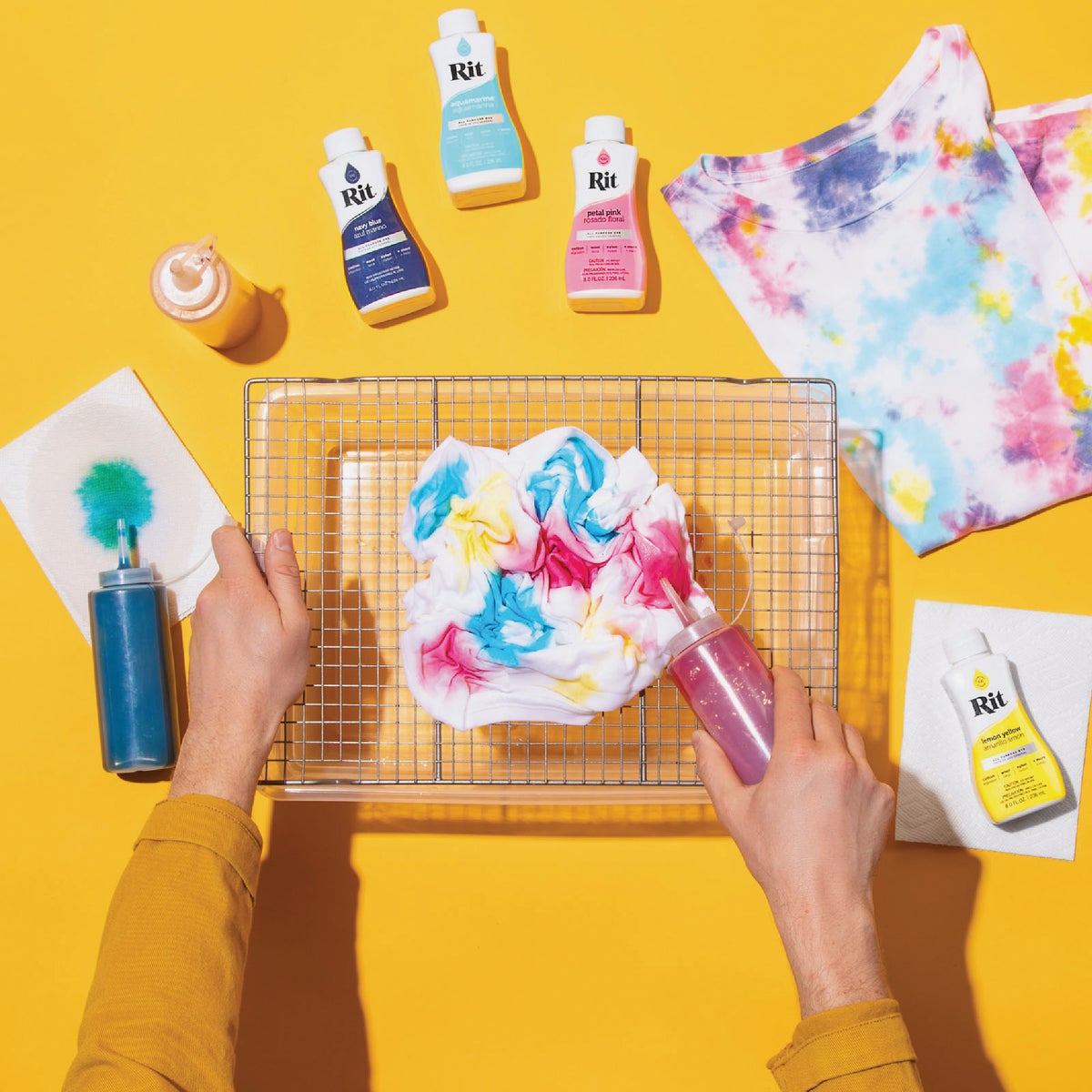 Rit Navy Blue 8 oz Liquid Dye Image 6