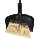 O-Cedar MaxiPlus 14 In. W. x 56 In. L. Steel Handle Angle Household Broom with Dustpan Image 4