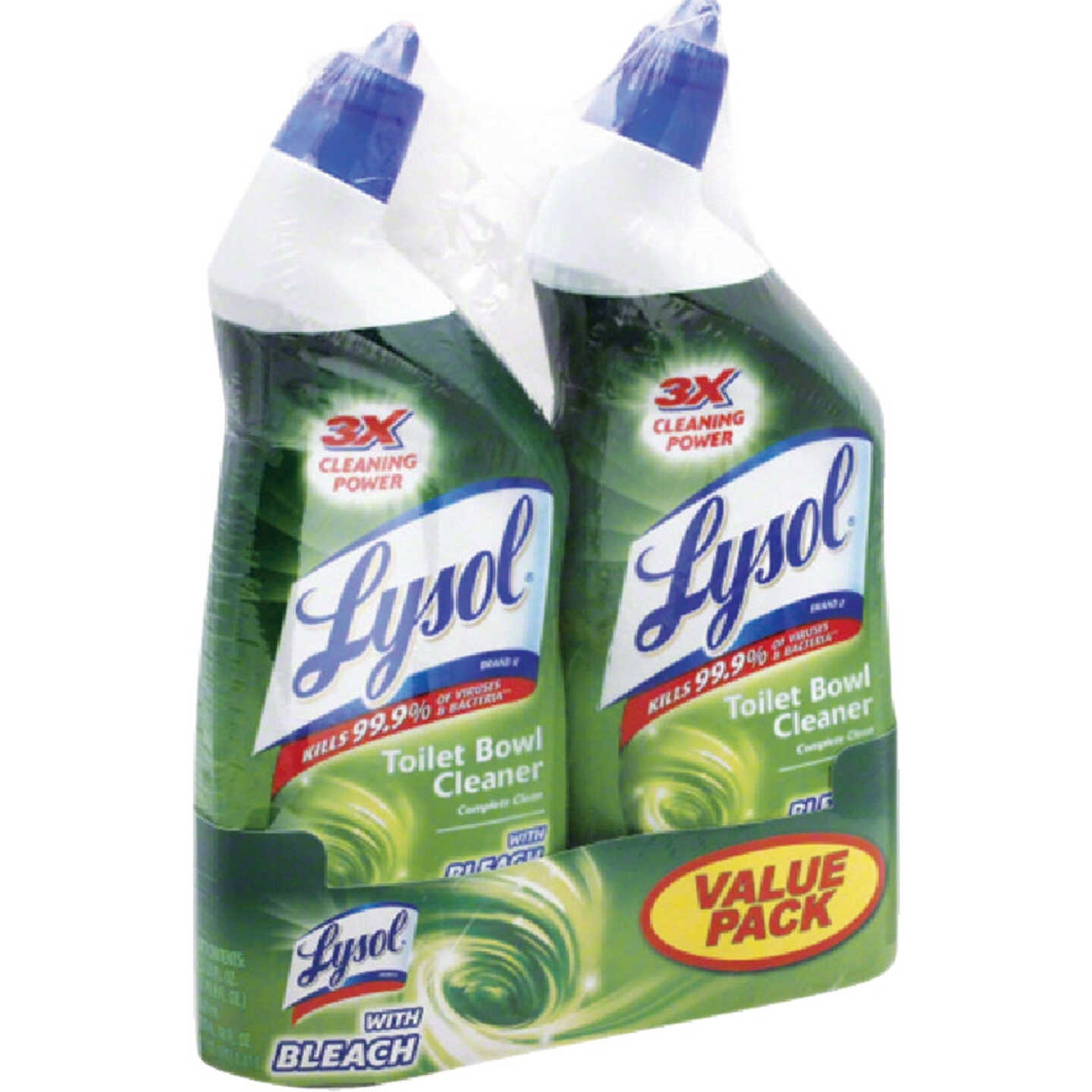 Lysol 24 Oz. Toilet Bowl Cleaner with Bleach (2-Pack) Image 1