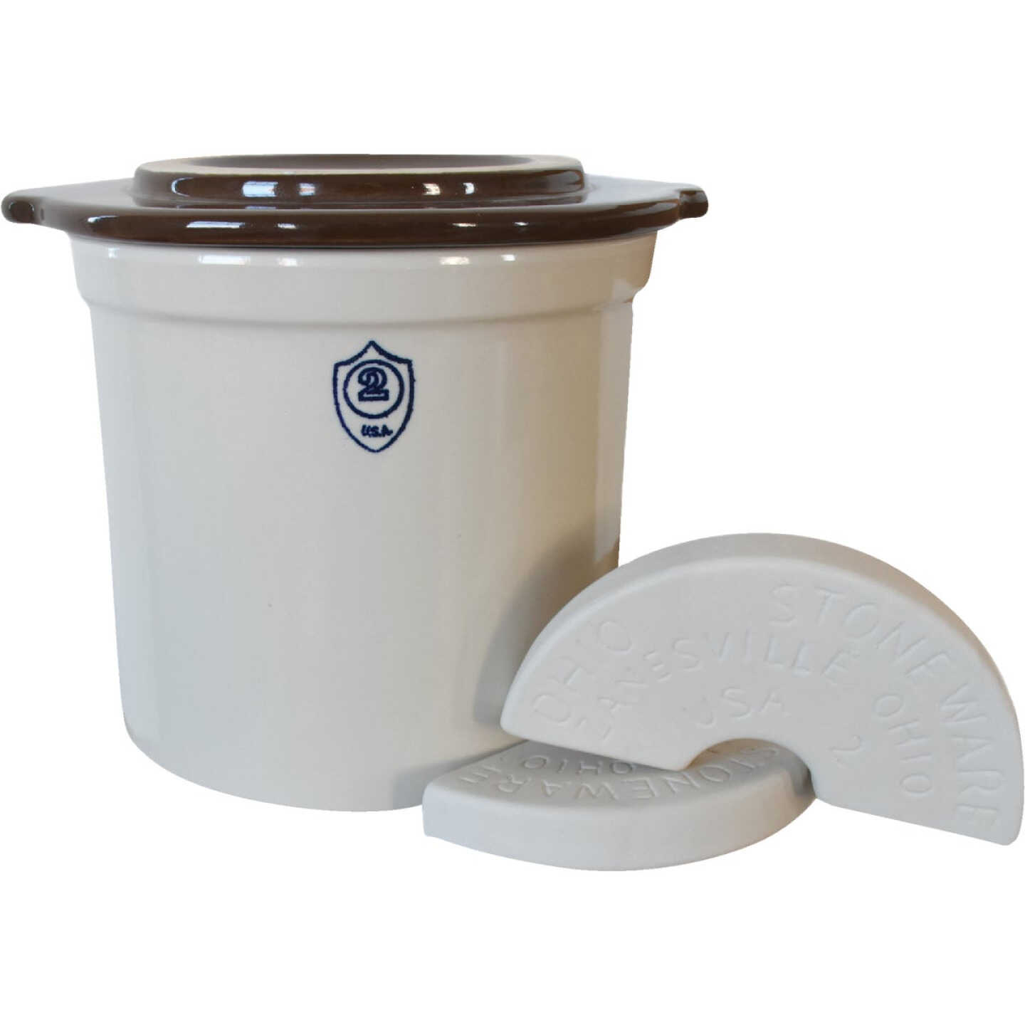 Ohio Stoneware 2 Gal. Fermentation Set (3-Piece) Image 1