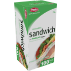 Presto Recloseable Sandwich Bag with Color Grip Opening (90-Count) Image 1