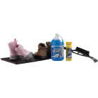 15.75 In. x 23.5 In. Black Recycled Plastic Rectangular Boot Tray Image 2