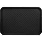 15.75 In. x 23.5 In. Black Recycled Plastic Rectangular Boot Tray Image 3
