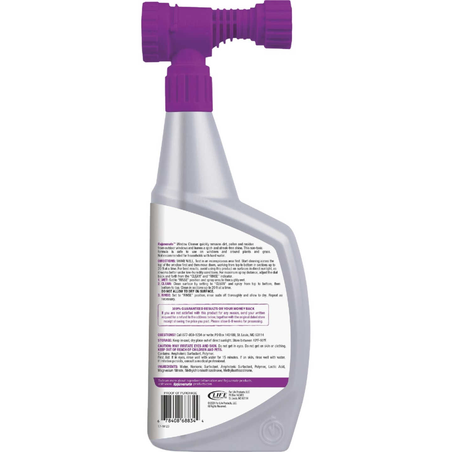 Rejuvenate 32 Oz. Outdoor Window Cleaner Image 6