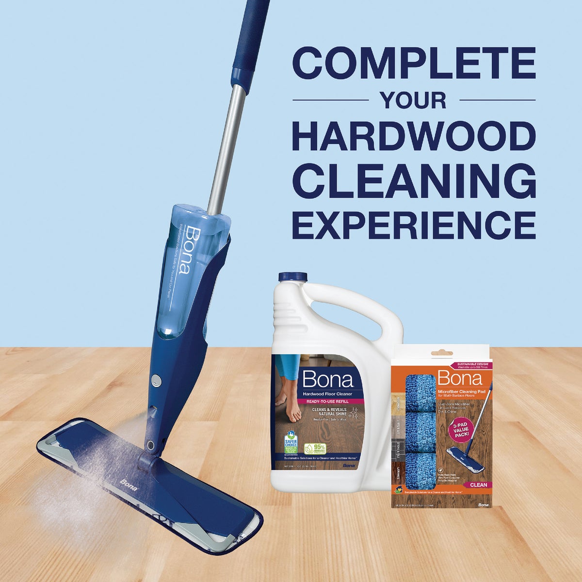Bona Hardwood Floor Spray Mop Image 1