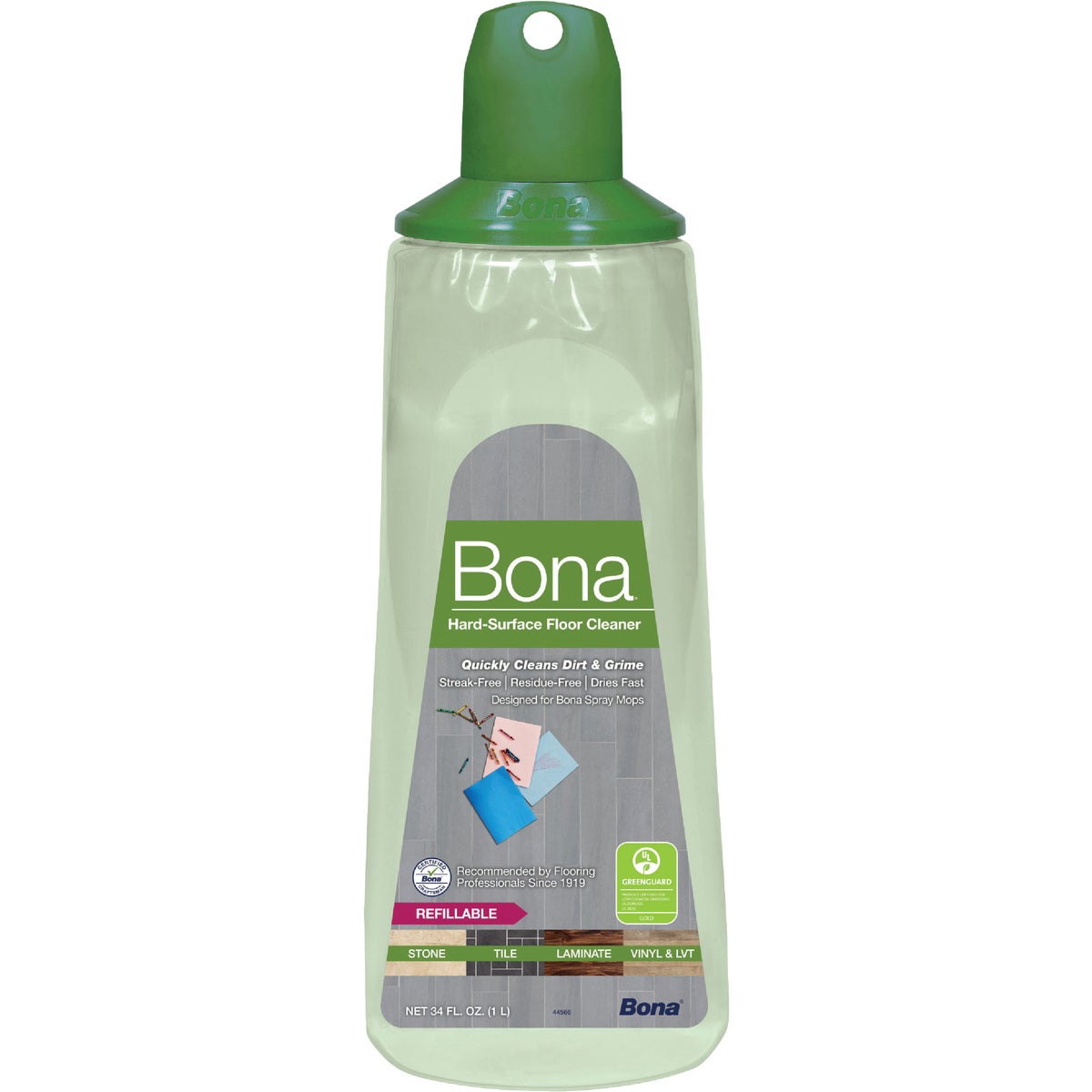 Bona 34 Oz. Stone, Tile, & Laminate Floor Cleaner Refill Cartridge Image 1