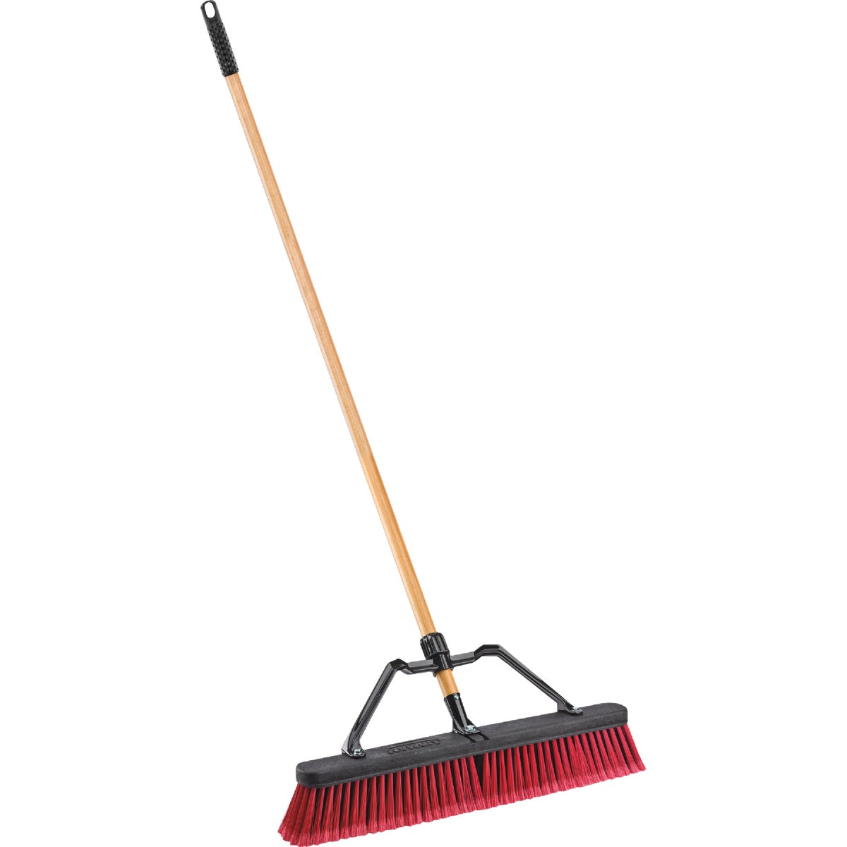 Libman 24 In. W. x 65 In. L. Wood Handle Multi-Surface Industrial Push Broom Image 5