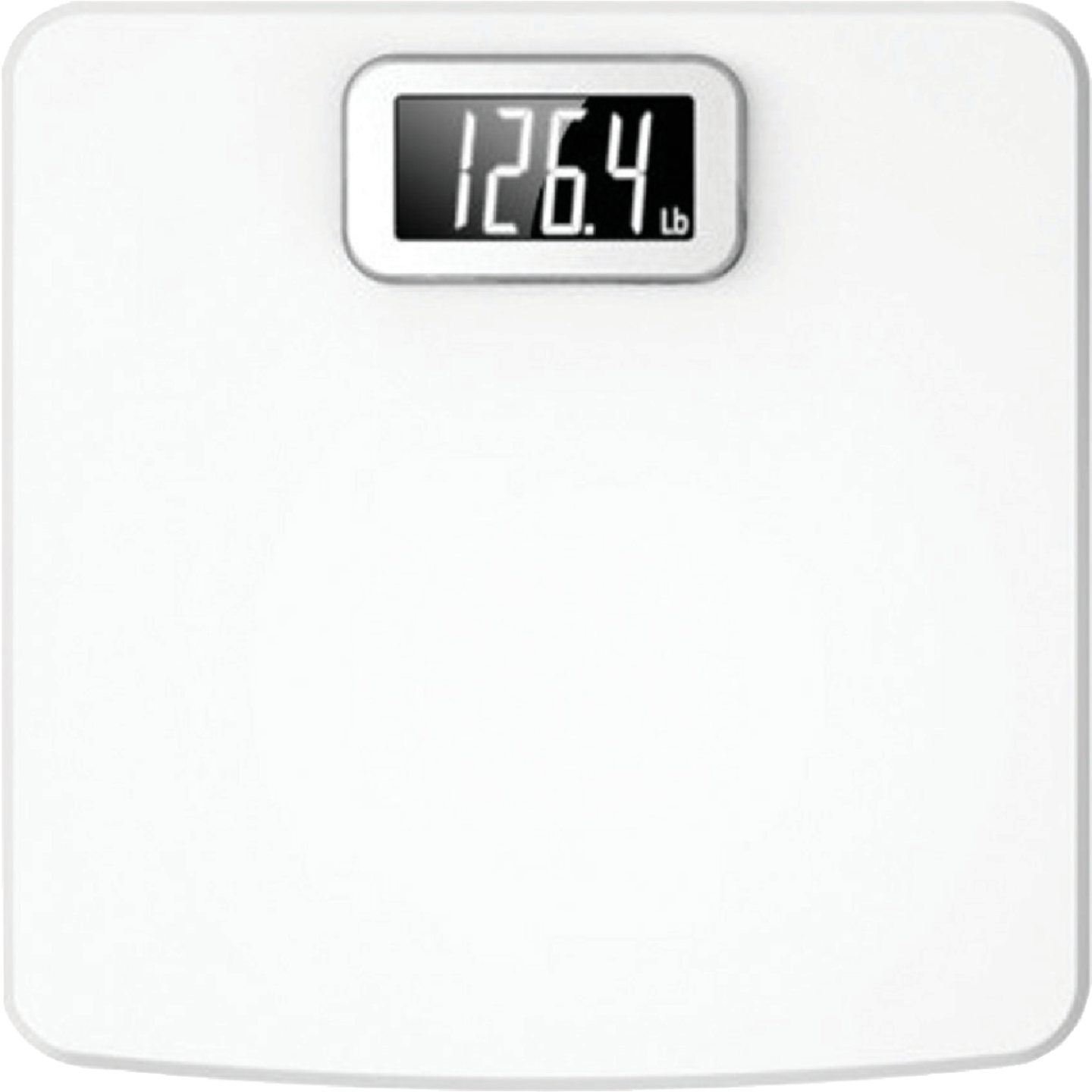 Taylor Digital 400 Lb. Glass Bath Scale, White Image 1