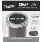 Masontops Wide-Mouth Chalk Top Canning Jar Lids (8-Count) Image 3