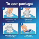 Clorox Crisp Lemon Disinfecting Cleaning Wipes Flexpack (75-Count) Image 3