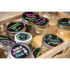 Masontops Regular-Mouth Chalk Top Canning Jar Lids (8-Count) Image 3