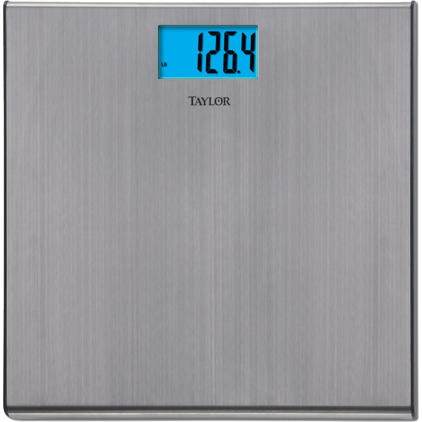 Taylor Digital 440 Lb. Stainless Steel Bath Scale, Silver Image 1