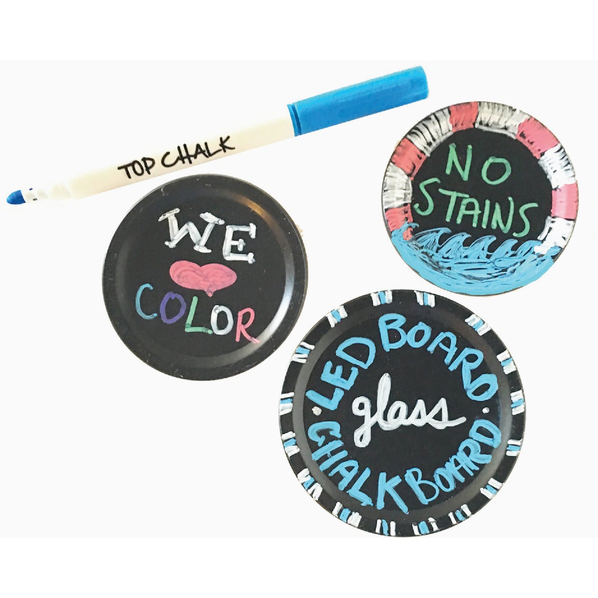 Masontops Liquid Chalk for Canning Lids (6-Count) Image 3