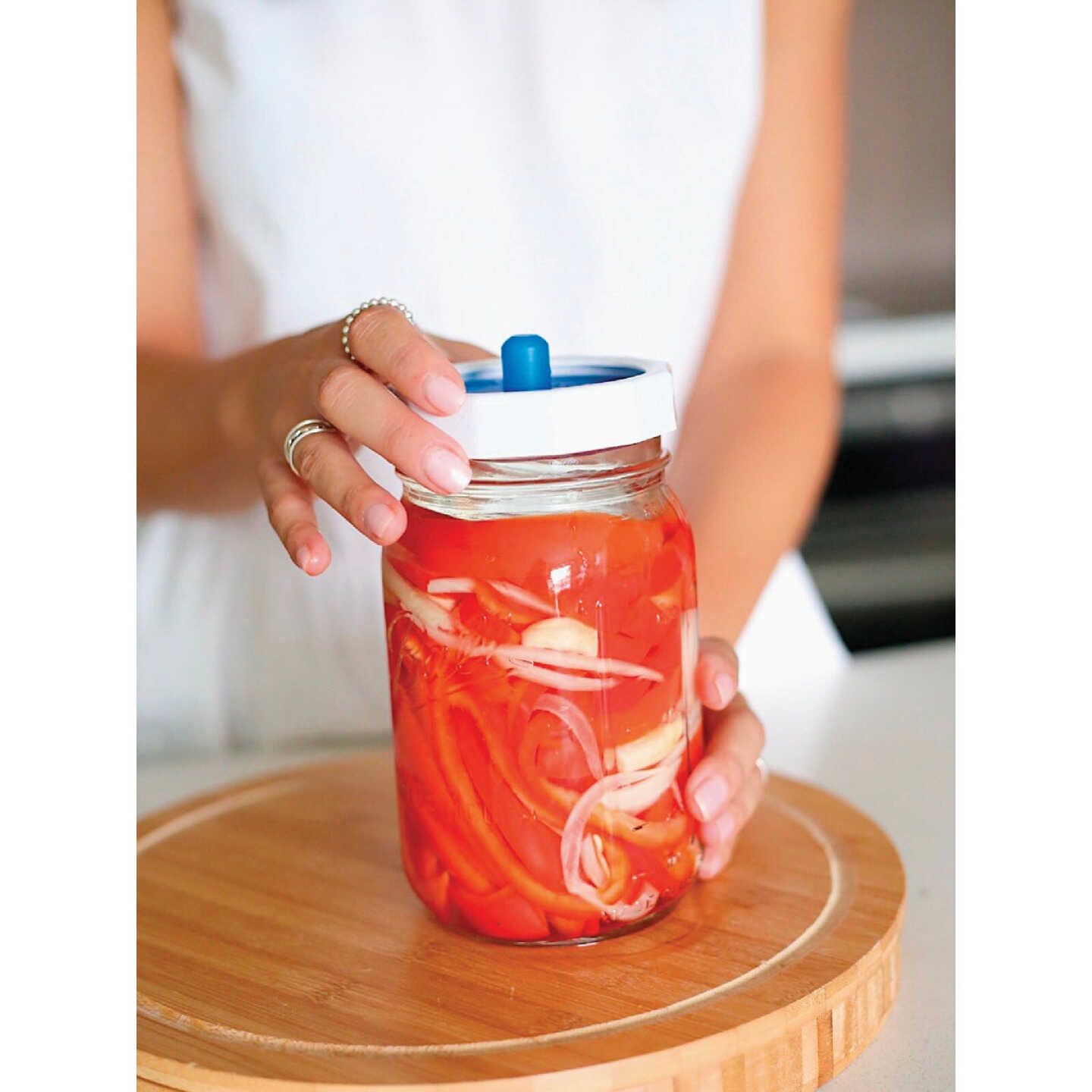 Masontops Wide-Mouth Tough Canning Jar Band (4-Count) Image 2