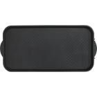 XL 18.9 In. x 39.3 In. Black Recycled Plastic Boot Tray Image 4