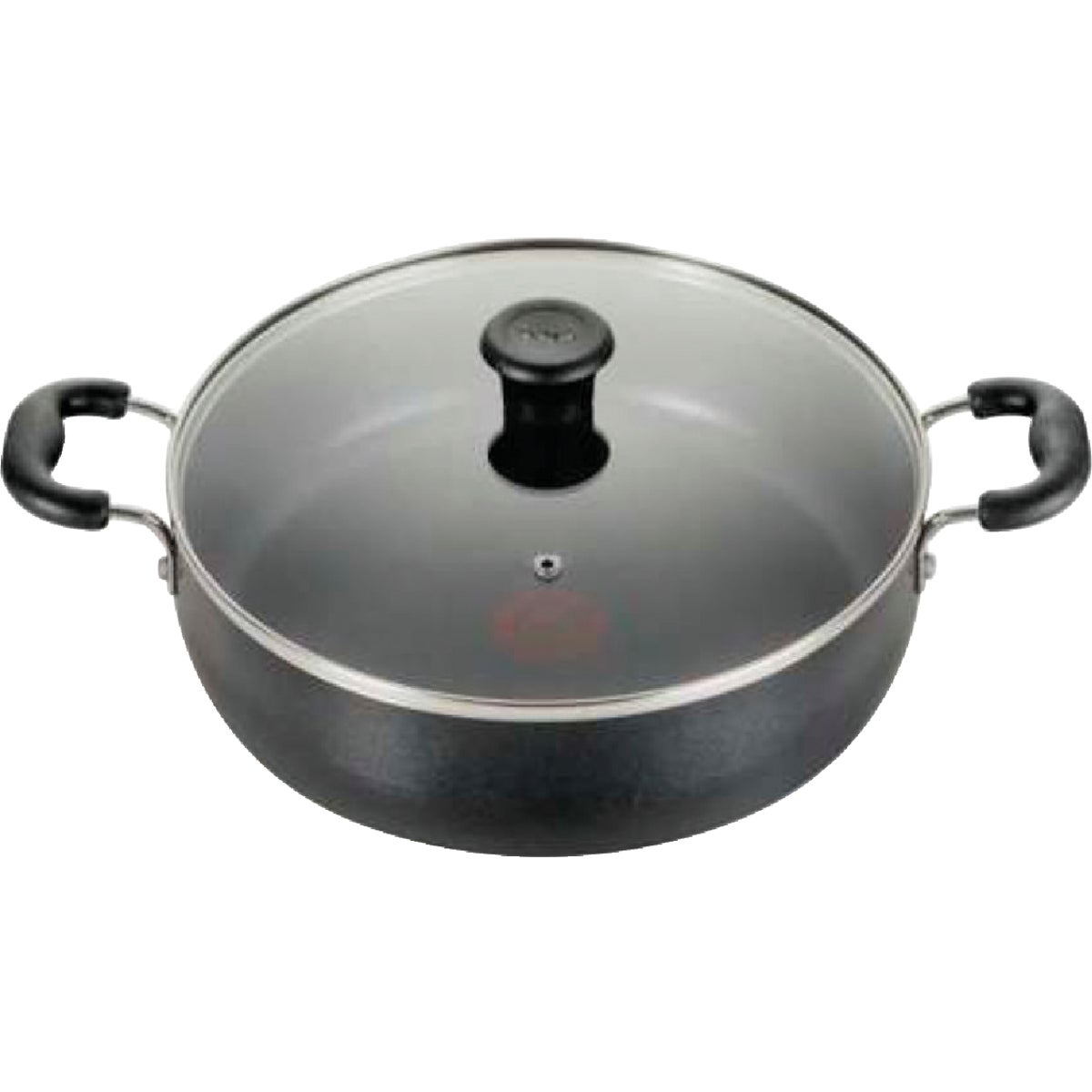 T-fal Essentials 12 In. Black Nonstick Everyday Pan