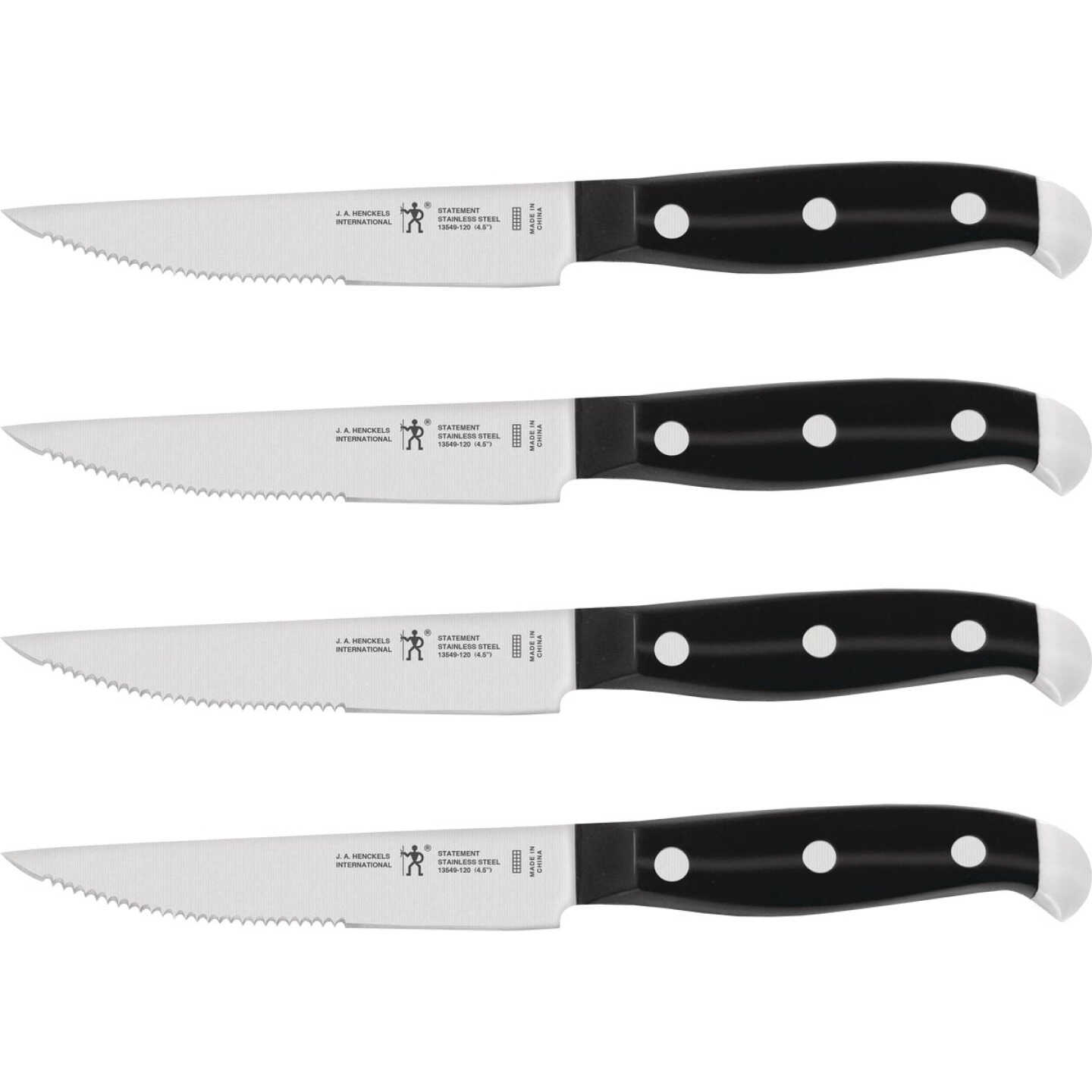 J.A. Henckels International Statement 4-1/2 In. Steak Knife Set (4-Piece) Image 1