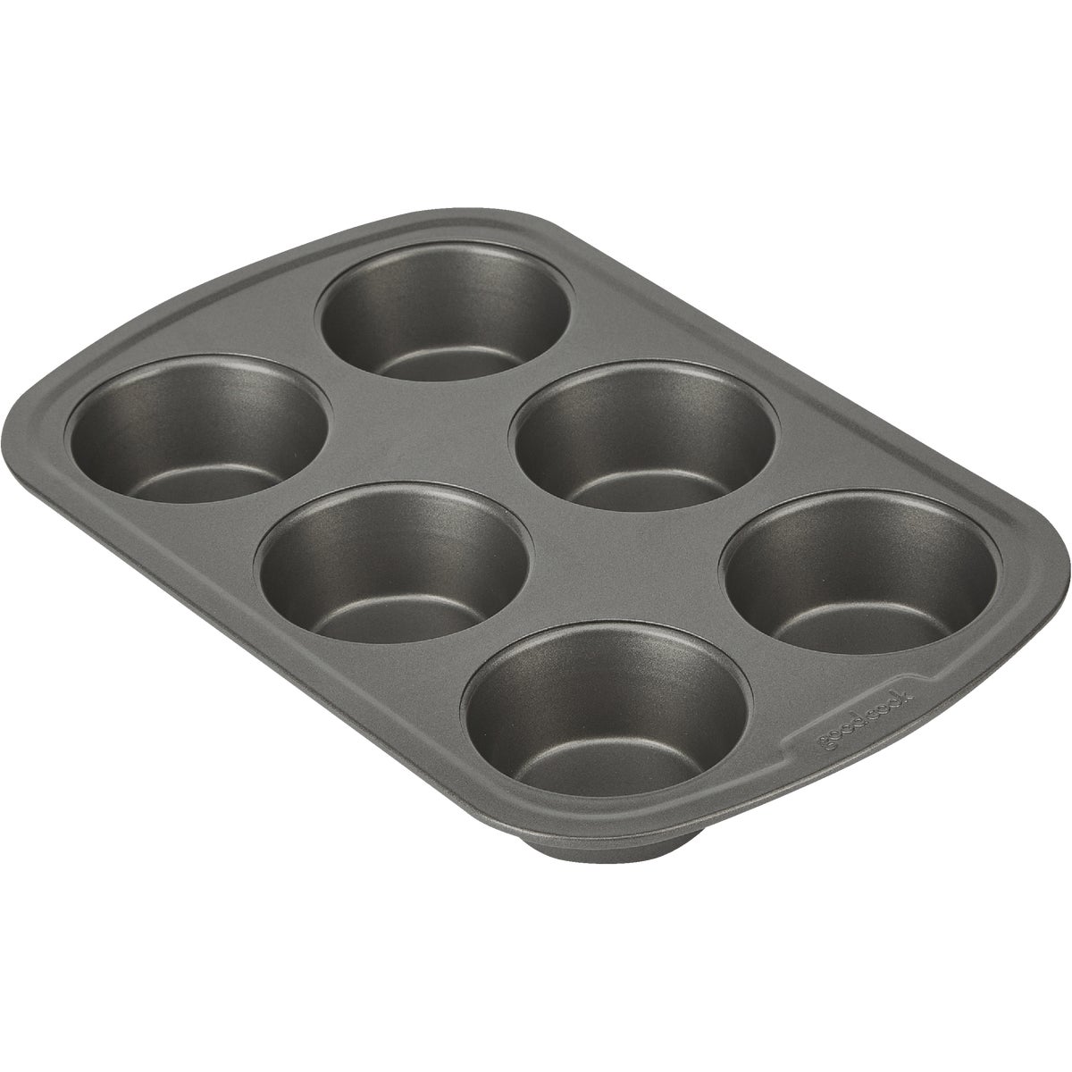 Goodcook 6-Cup Non-Stick Muffin Pan Image 1