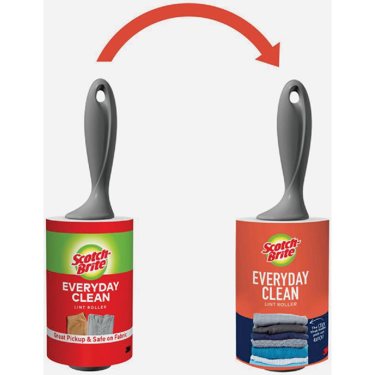 Scotch-Brite Everyday Clean 70-Sheet Lint Roller (2-Pack) Image 8