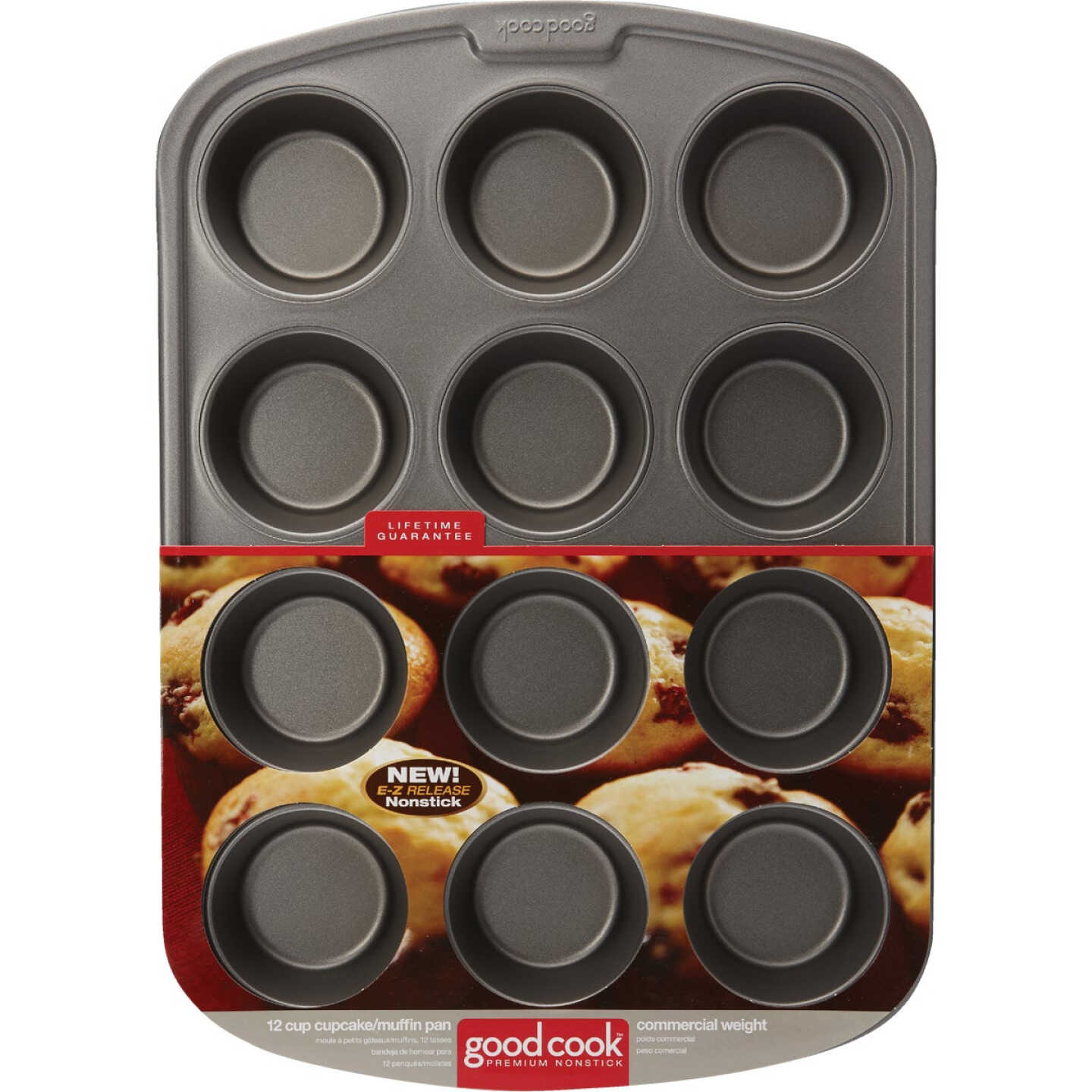 Goodcook 12-Cup Non-Stick Muffin Pan Image 2
