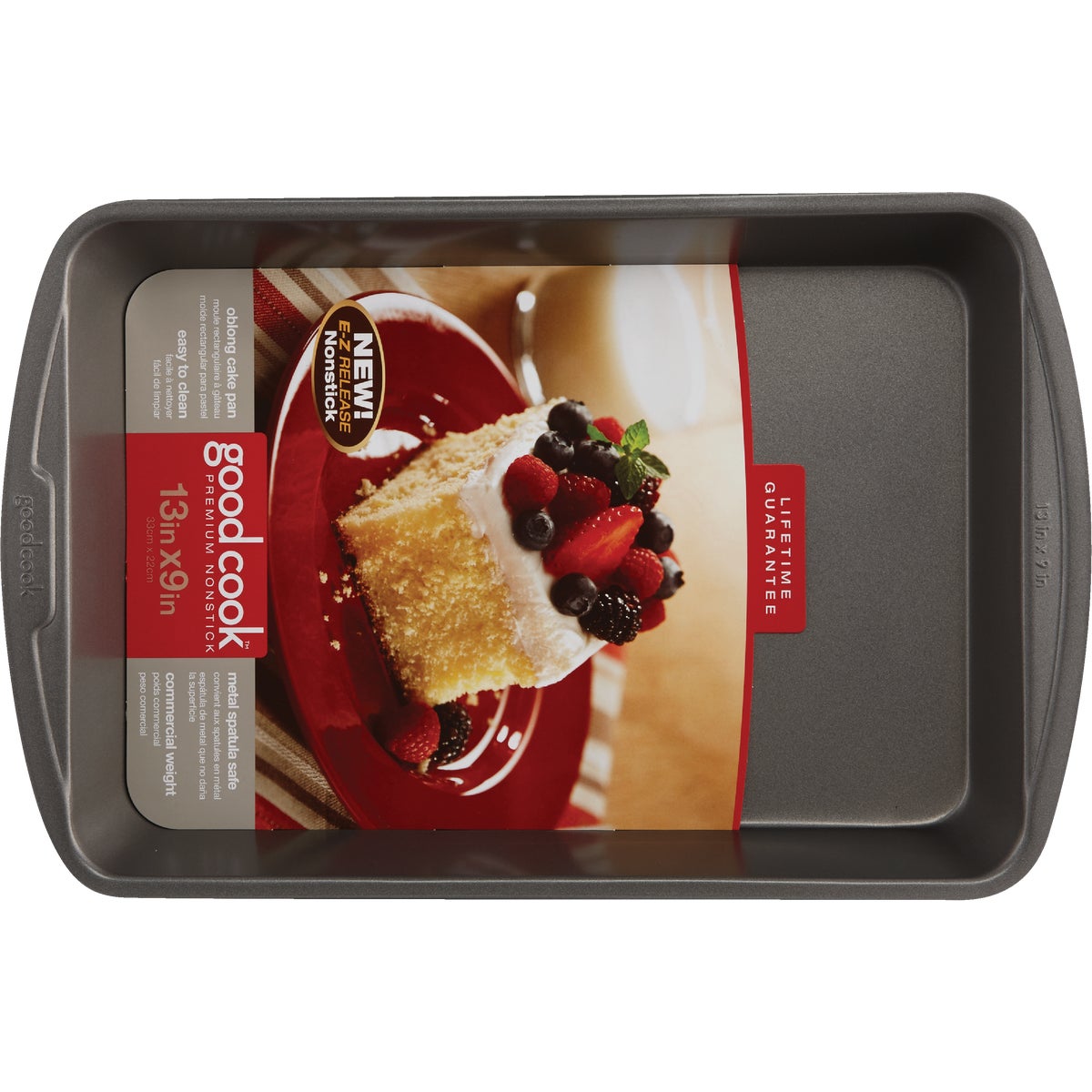 Goodcook 13 In. x 9 In. Non-Stick Roasting & Baking Pan Image 2