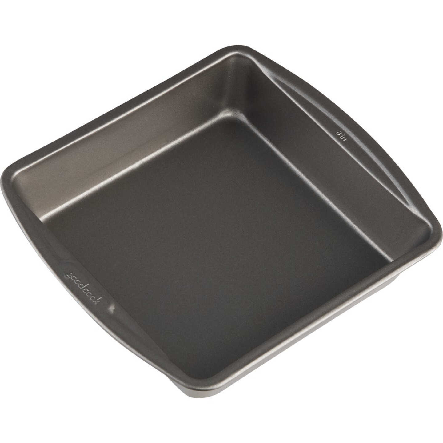 Goodcook 8 In. x 8 In. Square Non-Stick Cake Pan Image 1