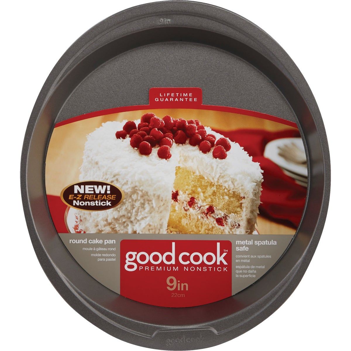 Goodcook 9 In. Round Non-Stick Cake Pan Image 2