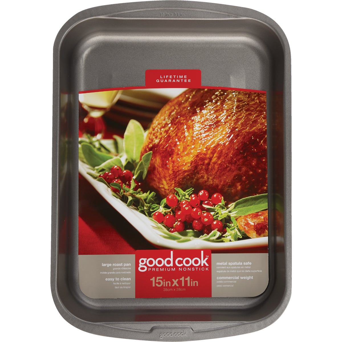 Goodcook 11 In. x 15 In. Non-Stick Roast Pan Image 4